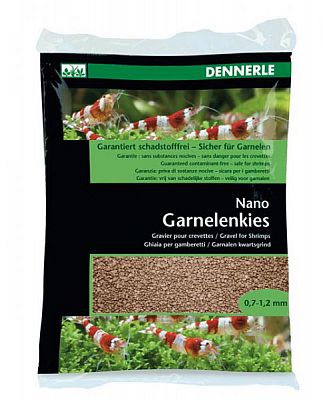 Dennerle Nano Garnelenkies Borneo braun 2 kg