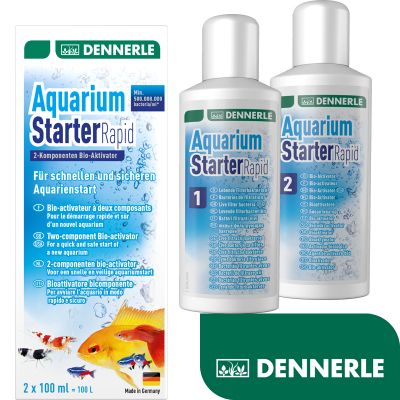 Dennerle Aquarium Starter Rapid 2x 100 ml