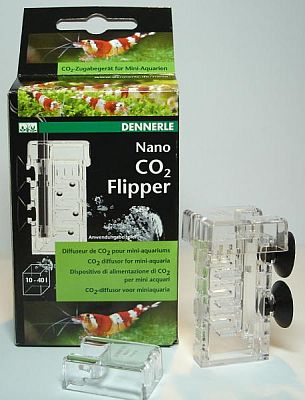 Dennerle Nano CO2-Flipper (H: 5,3 cm, Aquarium bis 40 l)