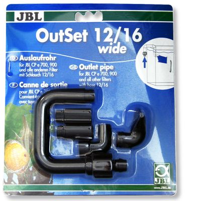 JBL OutSet wide 12/16 Außenfilter Wasserrücklaufset