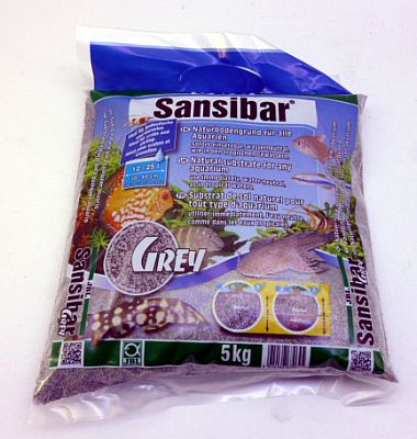 JBL Sansibar GREY feiner Naturbodengrund grau 5 kg