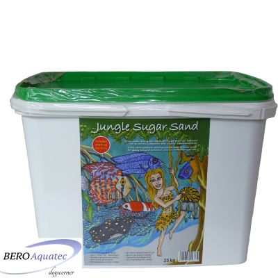Preis Jungle Sugar Sand Aquariumsand weiß 25 kg