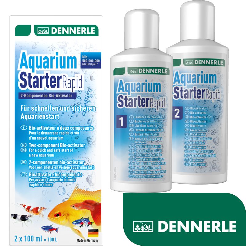 Dennerle Aquarium Starter Rapid 2x 100 ml - BERO-Aquatec